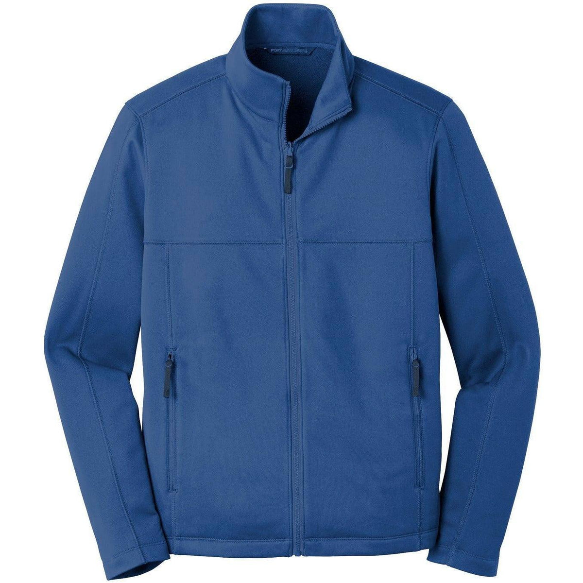 no-logo Port Authority Collective Smooth Fleece Jacket-Regular-Port Authority-Night Sky Blue-XS-Thread Logic