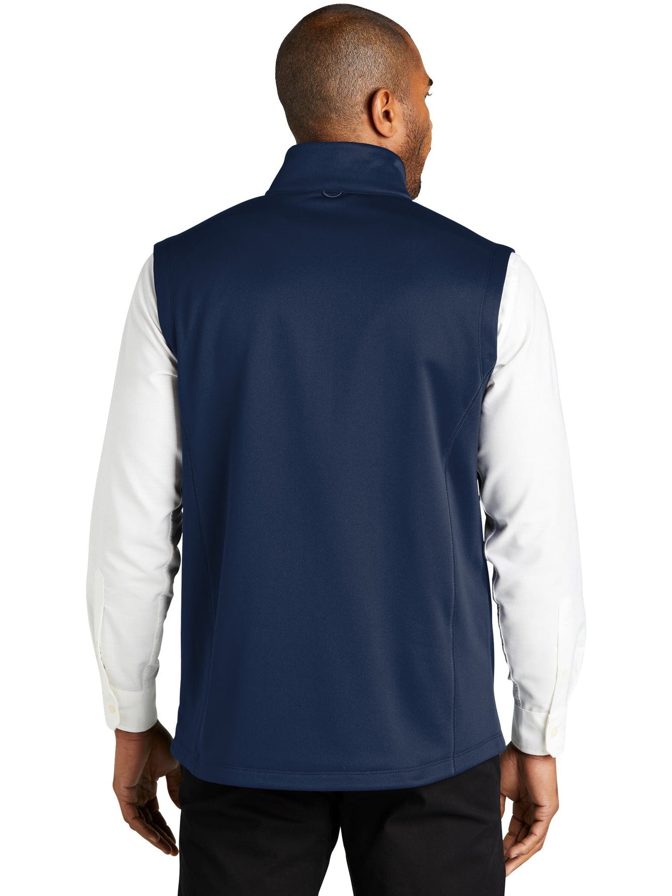 no-logo Port Authority Collective Smooth Fleece Vest-Regular-Port Authority-Thread Logic