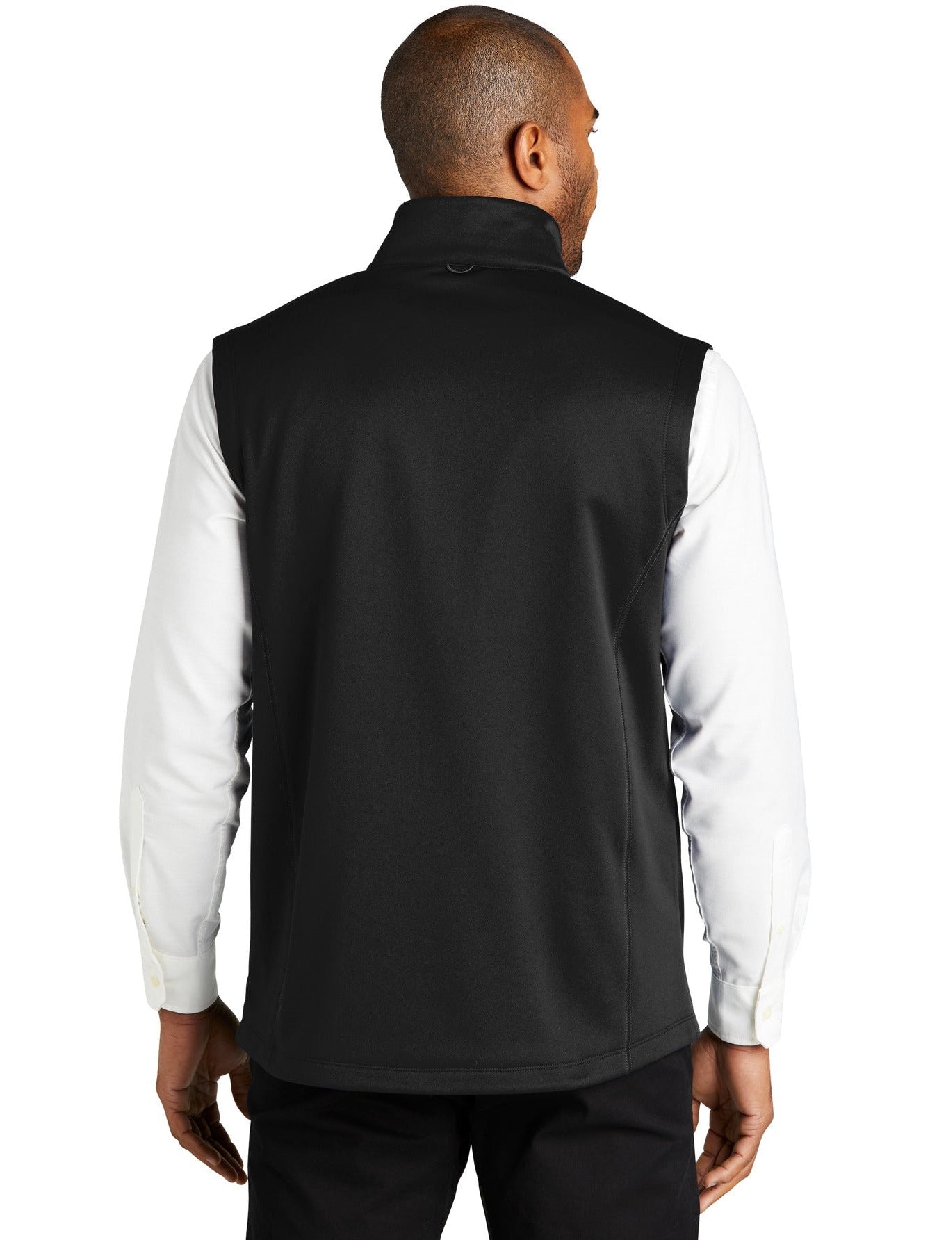 no-logo Port Authority Collective Smooth Fleece Vest-Regular-Port Authority-Thread Logic