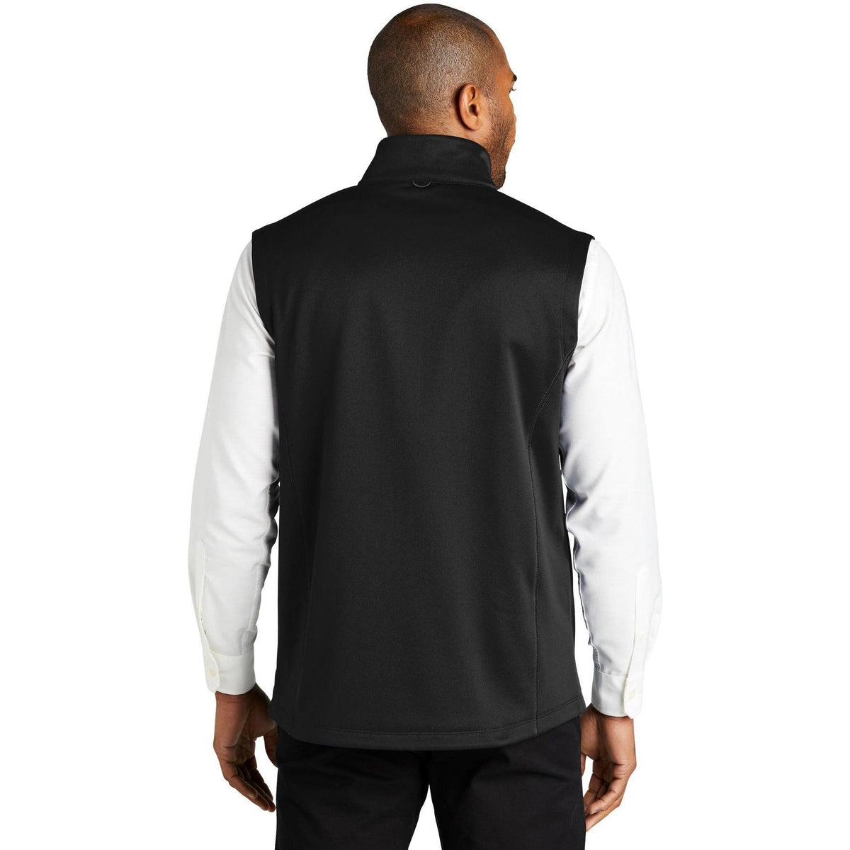 no-logo Port Authority Collective Smooth Fleece Vest-Regular-Port Authority-Thread Logic