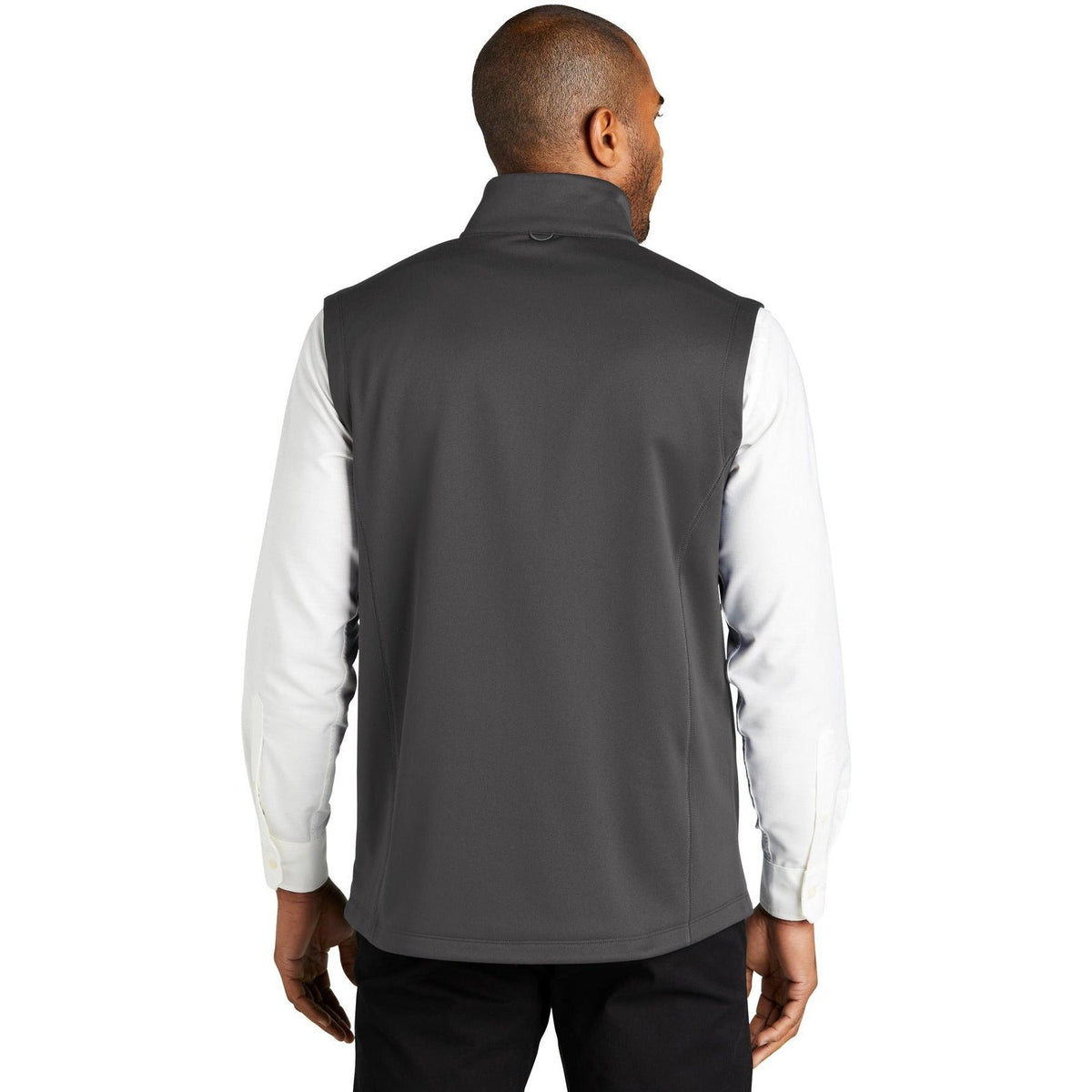 no-logo Port Authority Collective Smooth Fleece Vest-Regular-Port Authority-Thread Logic