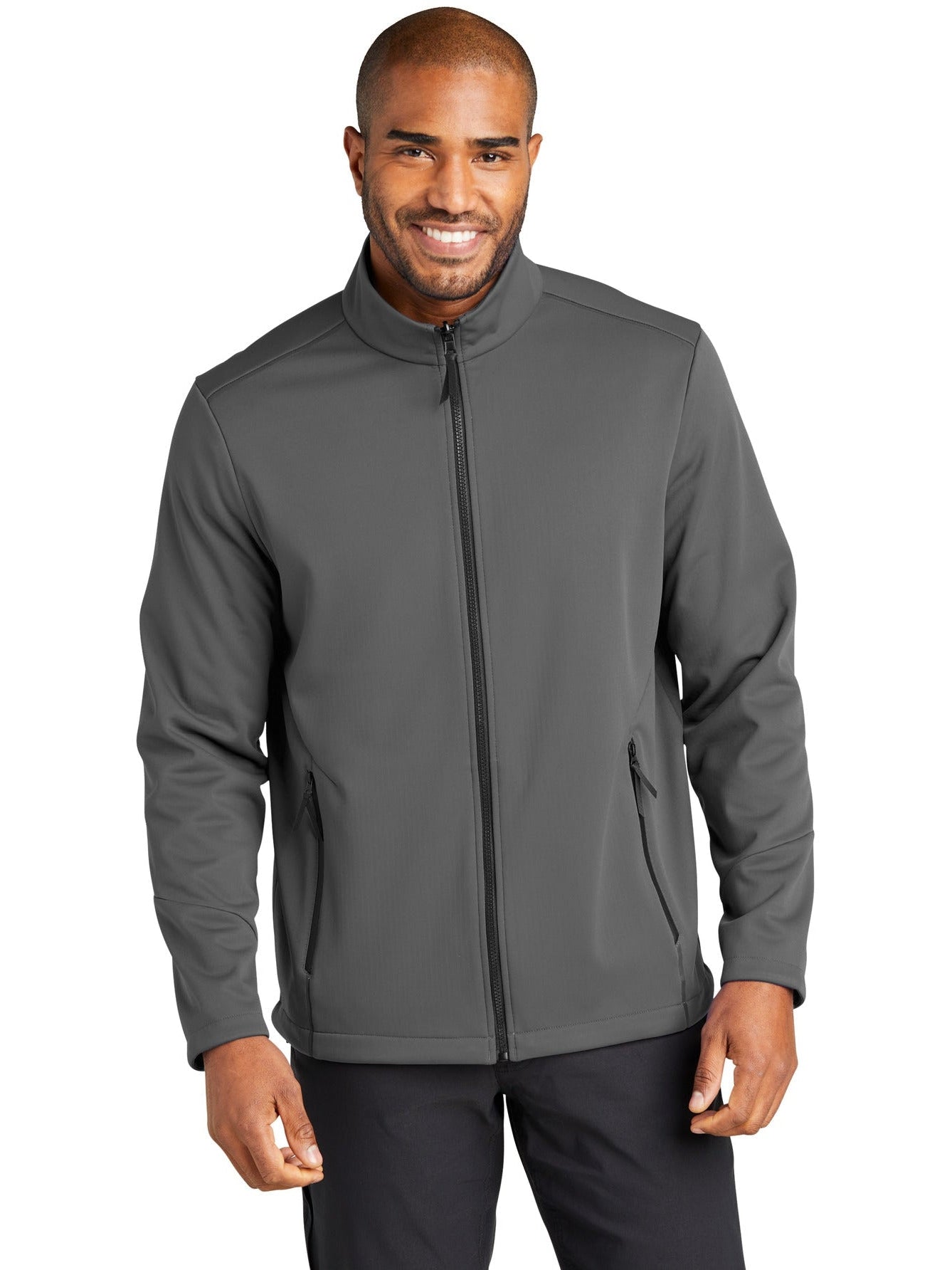 no-logo Port Authority Collective Tech Soft Shell Jacket-Regular-Port Authority-Thread Logic