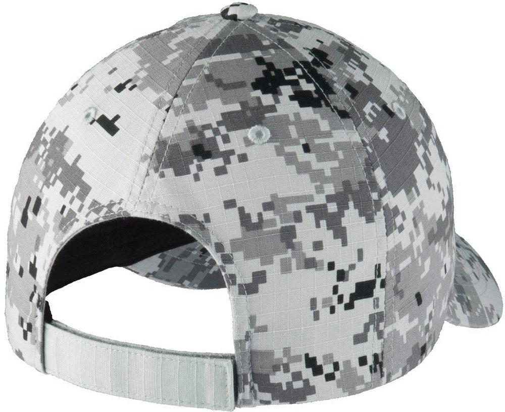 no-logo Port Authority Colorblock Digital Ripstop Camouflage Cap-Regular-Port Authority-Thread Logic