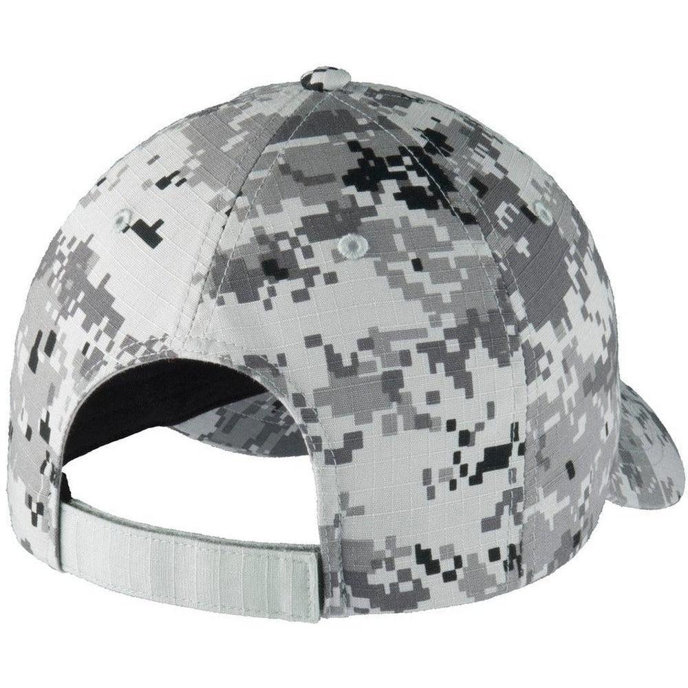 no-logo Port Authority Colorblock Digital Ripstop Camouflage Cap-Regular-Port Authority-Thread Logic