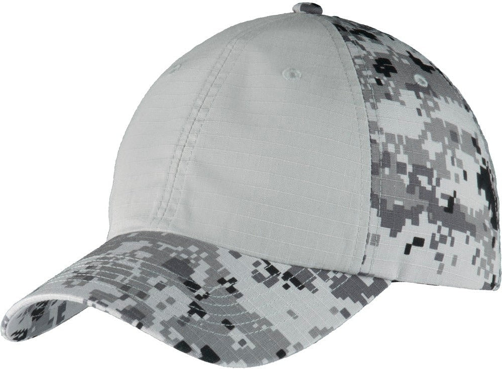 no-logo Port Authority Colorblock Digital Ripstop Camouflage Cap-Regular-Port Authority-Thread Logic