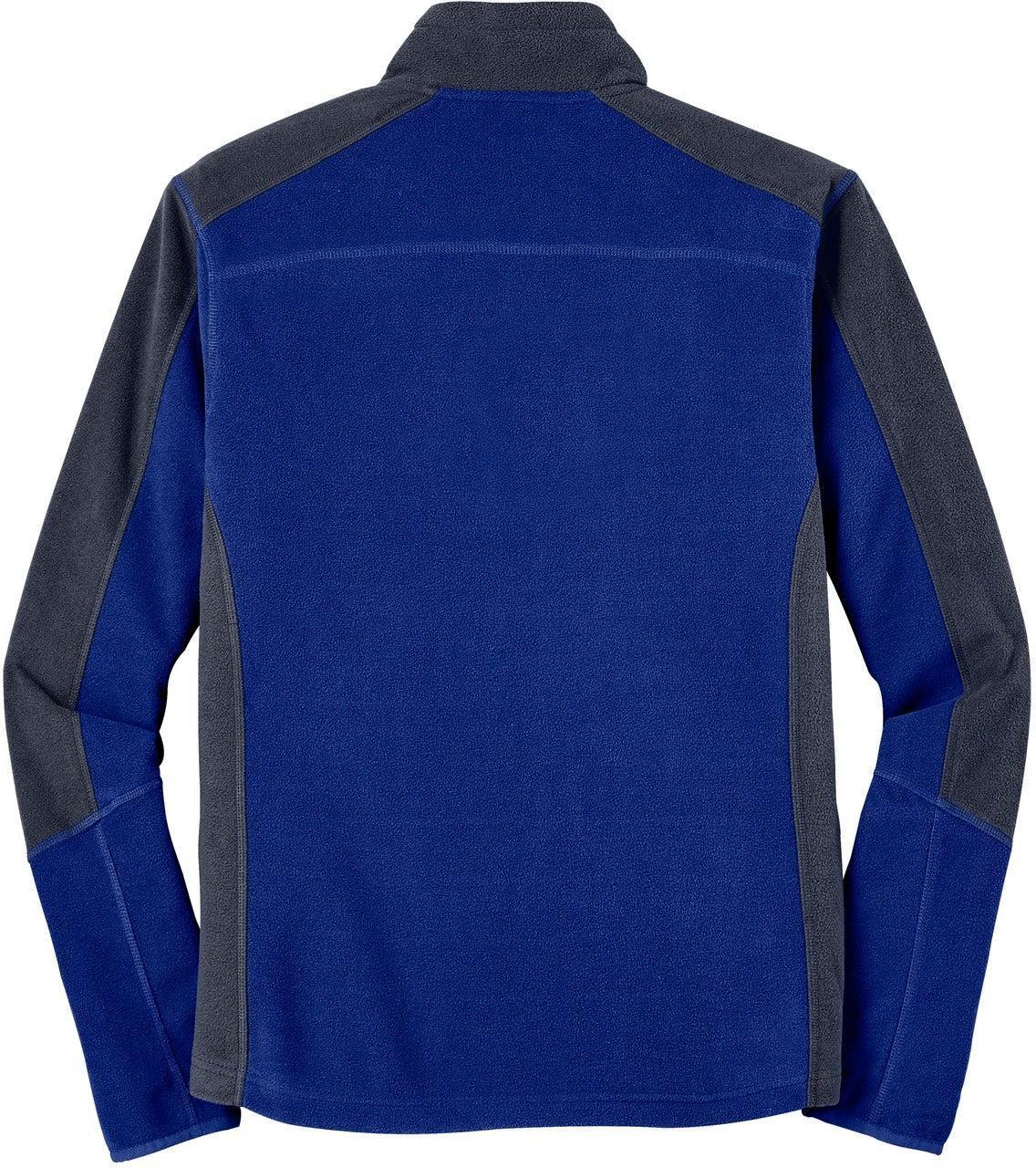 no-logo Port Authority Colorblock Microfleece Jacket-Regular-Port Authority-Thread Logic