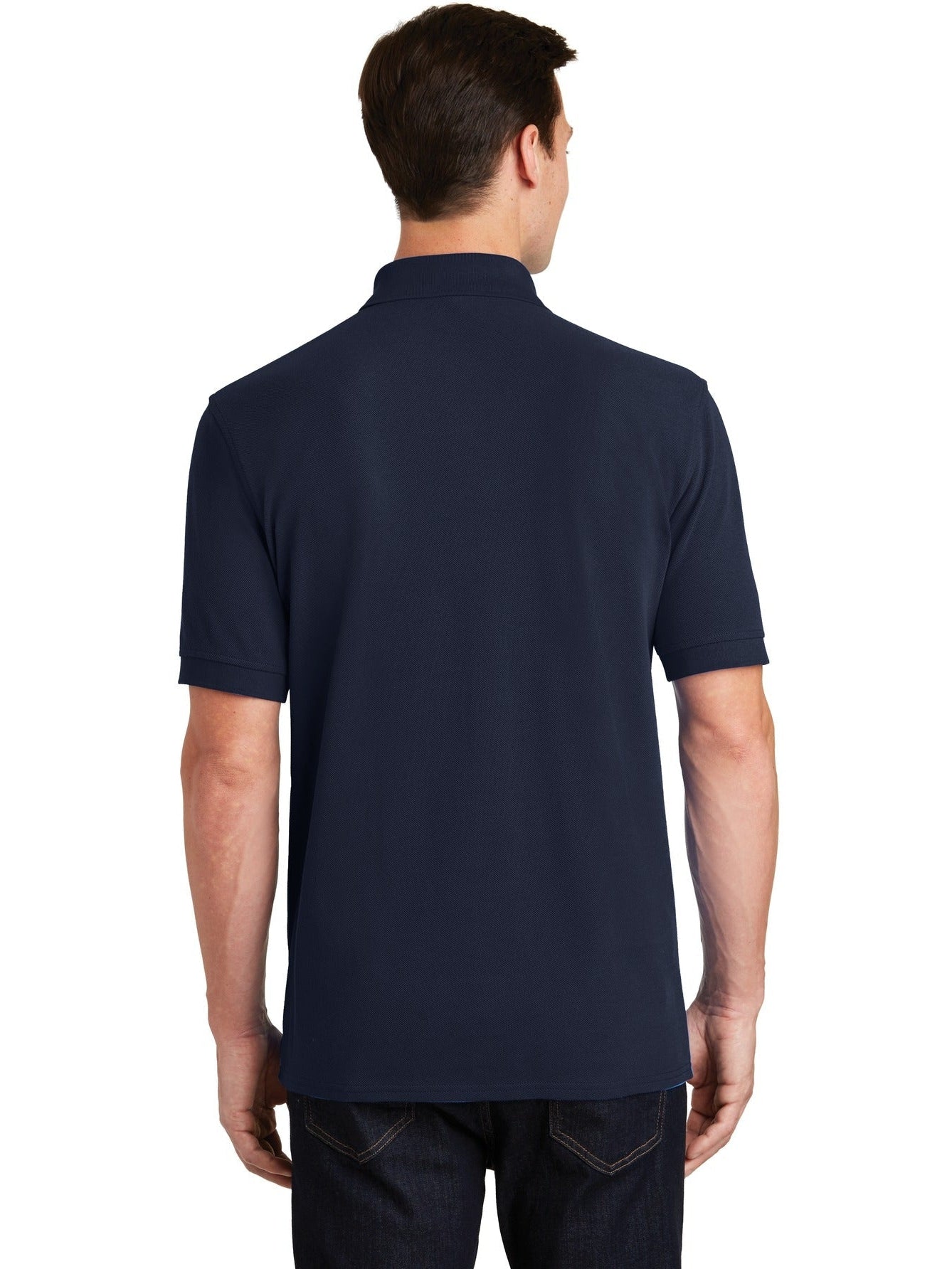 no-logo Port Authority Combed Ring Spun Pique Polo-Regular-Port Authority-Thread Logic