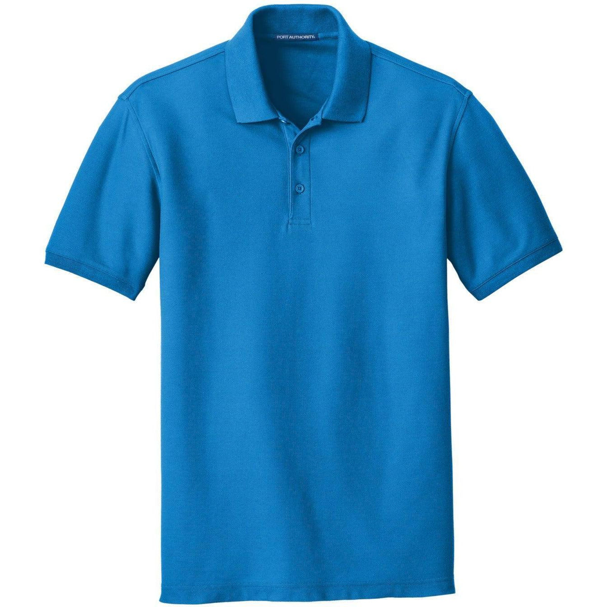 no-logo Port Authority Core Classic Pique Polo-Regular-Port Authority-Coastal Blue-S-Thread Logic