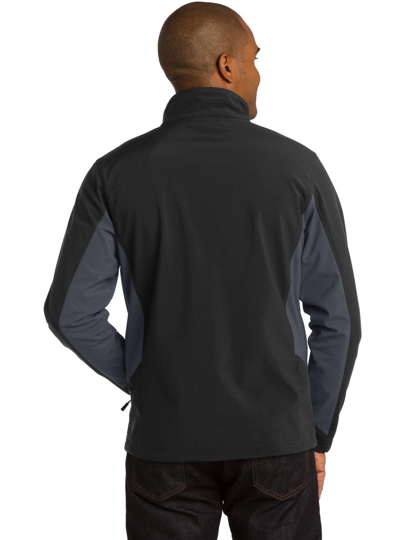no-logo Port Authority Core Colorblock Soft Shell Jacket-Regular-Port Authority-Thread Logic