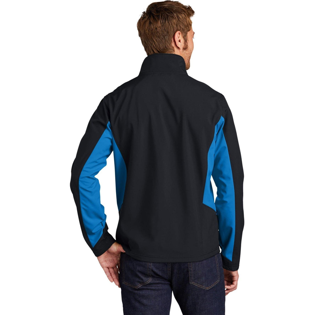 no-logo Port Authority Core Colorblock Soft Shell Jacket-Regular-Port Authority-Thread Logic