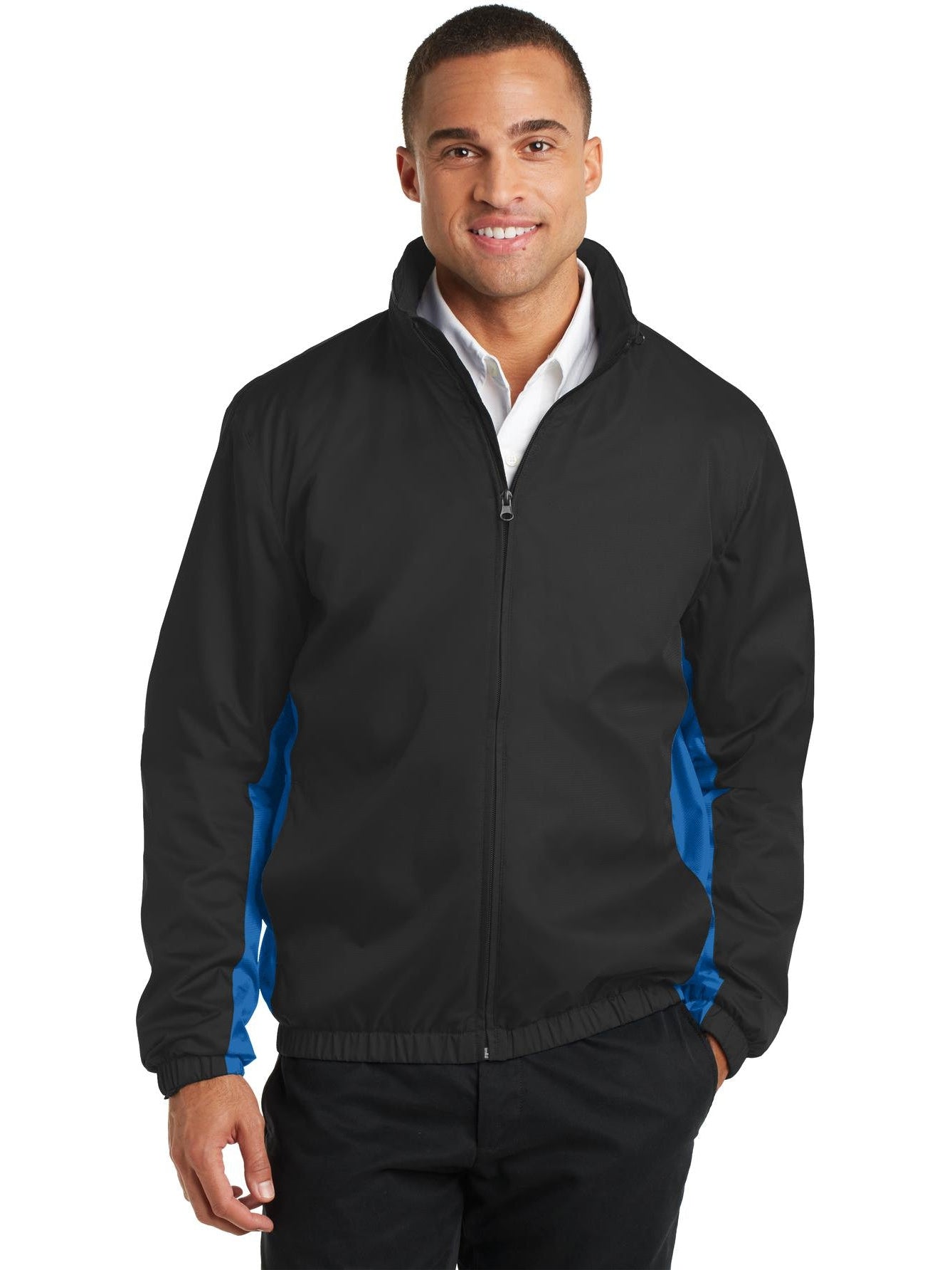 no-logo Port Authority Core Colorblock Wind Jacket-Active-Port Authority-Thread Logic