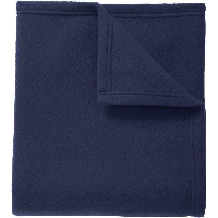 no-logo Port Authority Core Fleece Blanket-Regular-Port Authority-True Navy-1 Size-Thread Logic