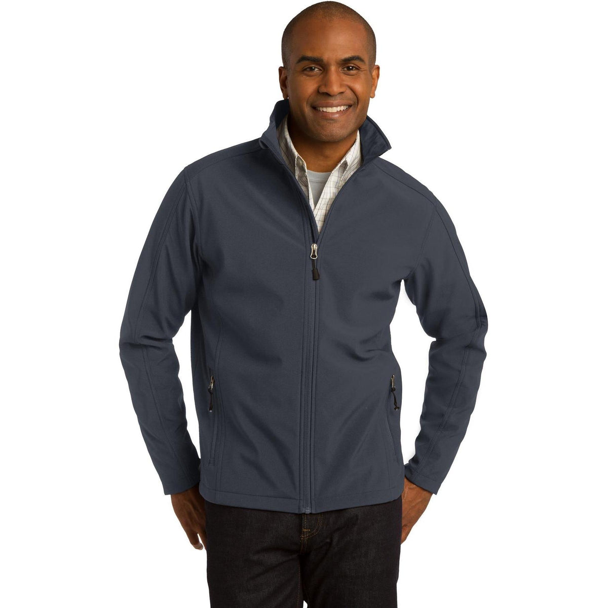 no-logo Port Authority Core Soft Shell Jacket-Regular-Port Authority-Thread Logic