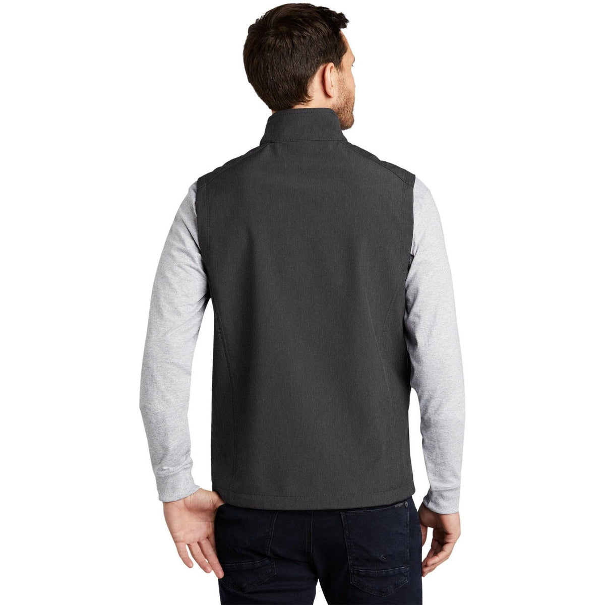 no-logo Port Authority Core Soft Shell Vest-Regular-Port Authority-Thread Logic