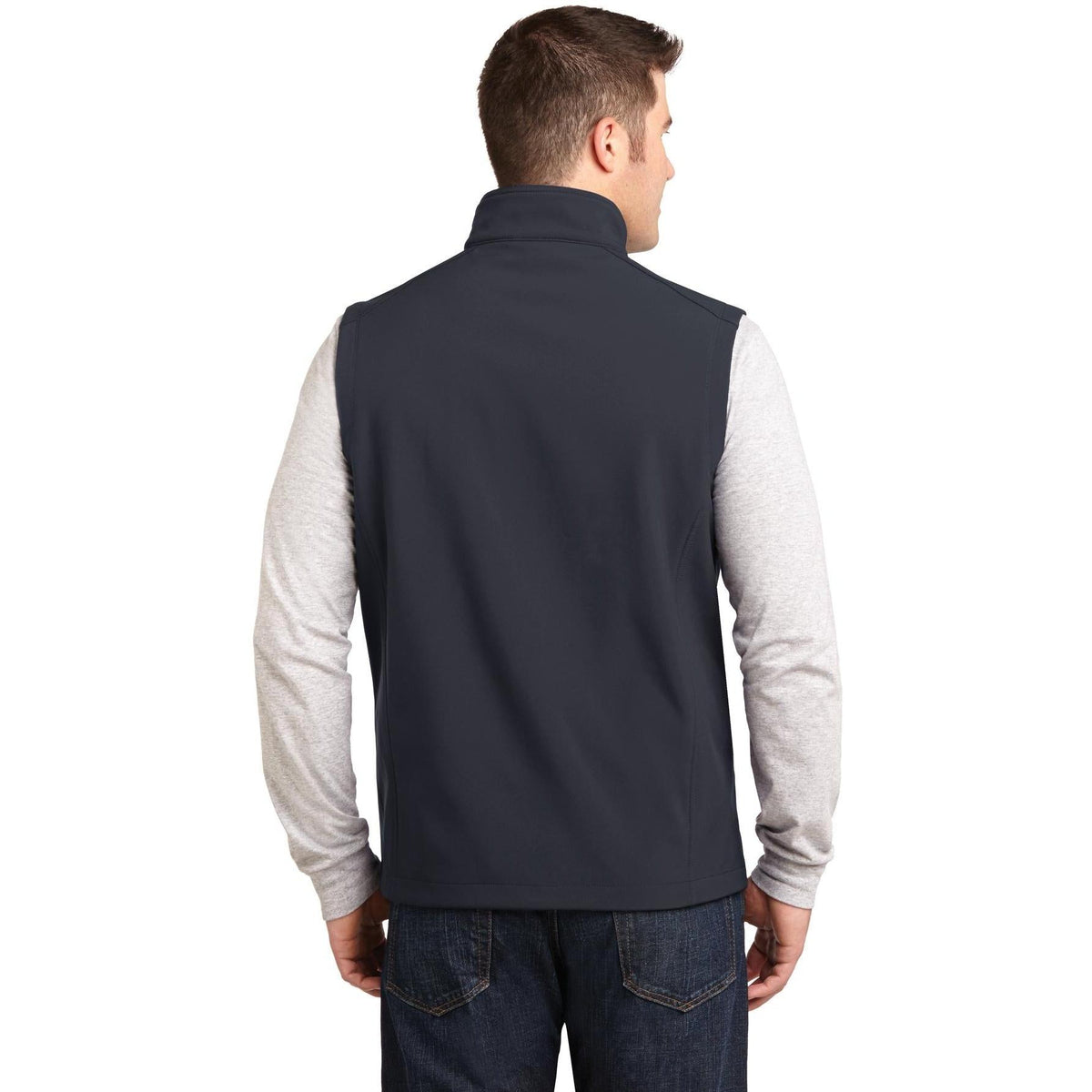 no-logo Port Authority Core Soft Shell Vest-Regular-Port Authority-Thread Logic