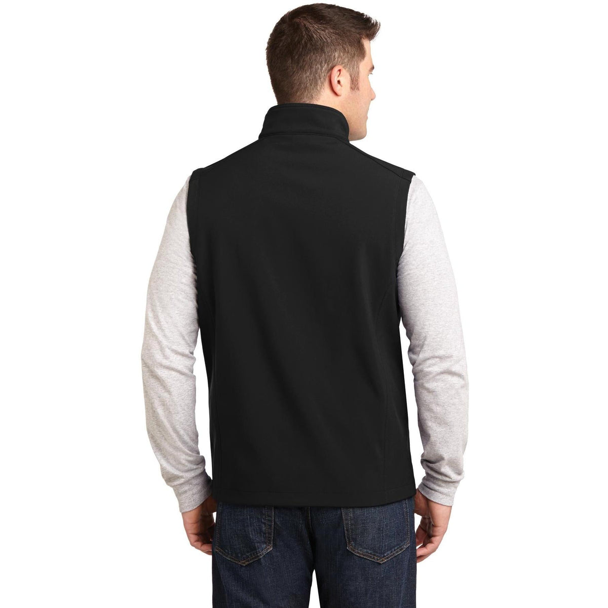 no-logo Port Authority Core Soft Shell Vest-Regular-Port Authority-Thread Logic