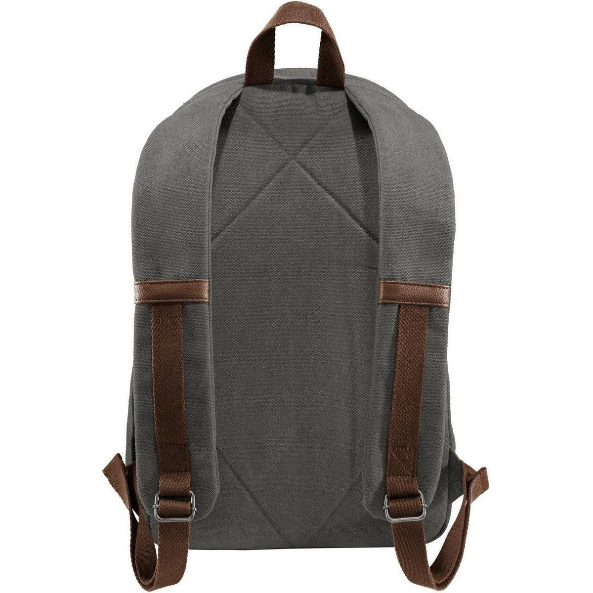 no-logo Port Authority Cotton Canvas Backpack-Bags-Port Authority-Thread Logic
