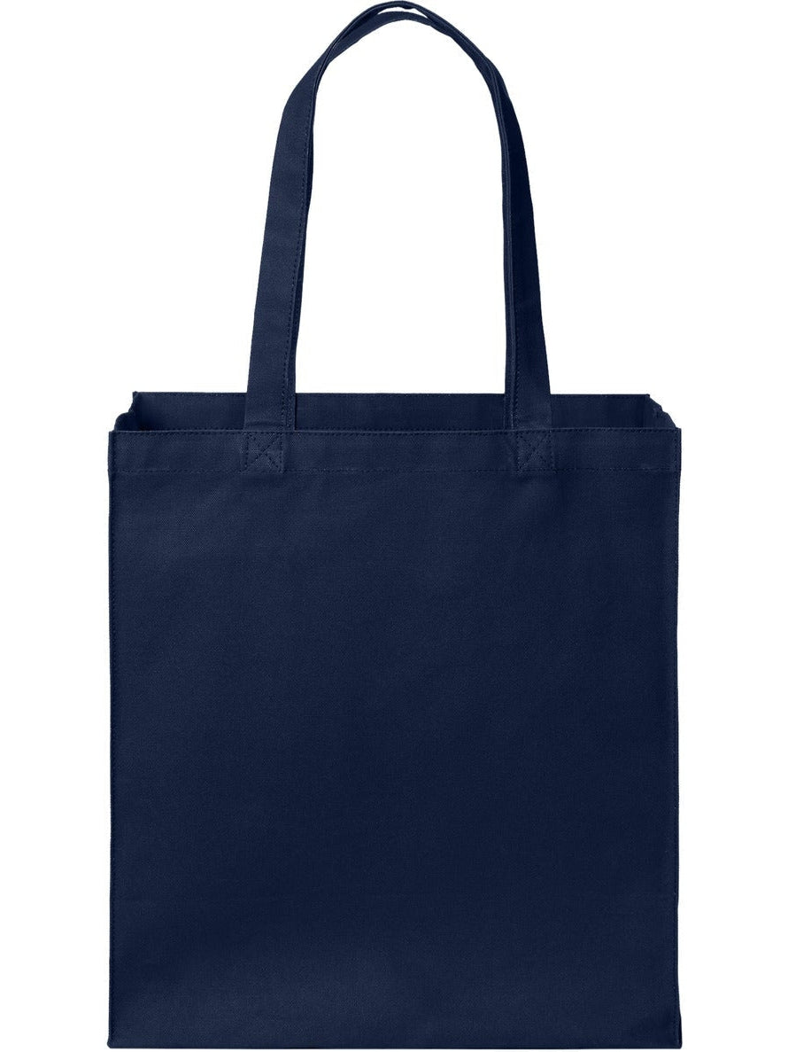 no-logo Port Authority Cotton Canvas Over-The-Shoulder Tote-Bags-Port Authority-Thread Logic