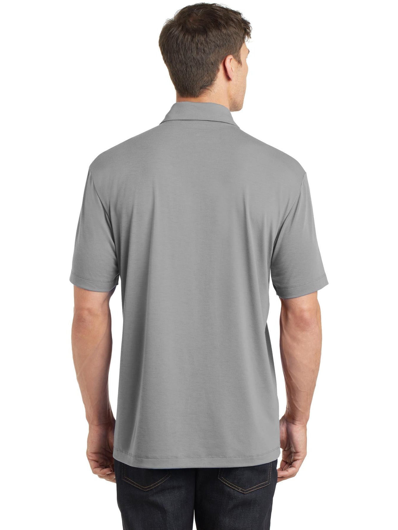 no-logo Port Authority Cotton Touch Performance Polo-Regular-Port Authority-Thread Logic