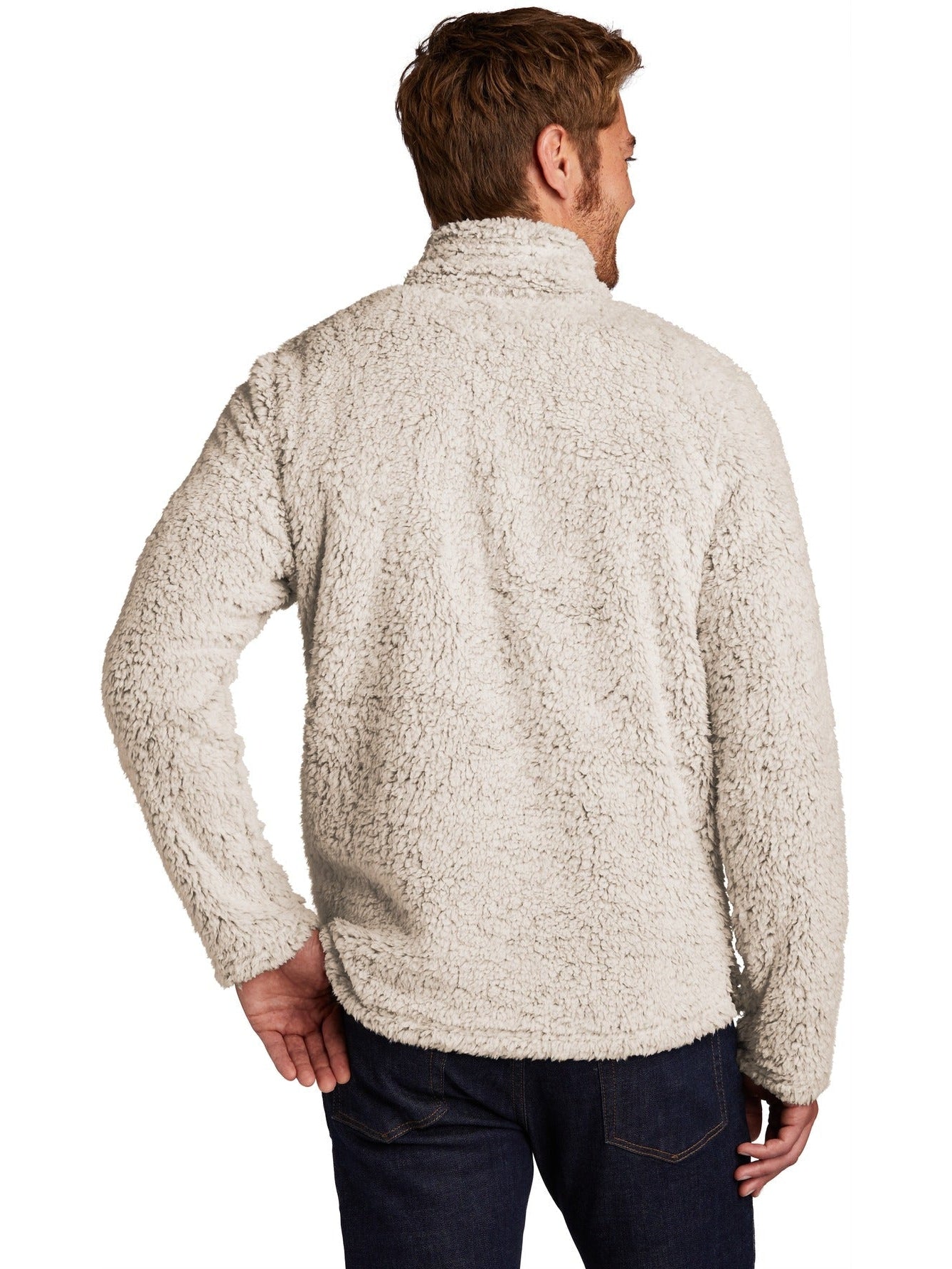 no-logo Port Authority Cozy 1/4-Zip Fleece-Regular-Port Authority-Thread Logic