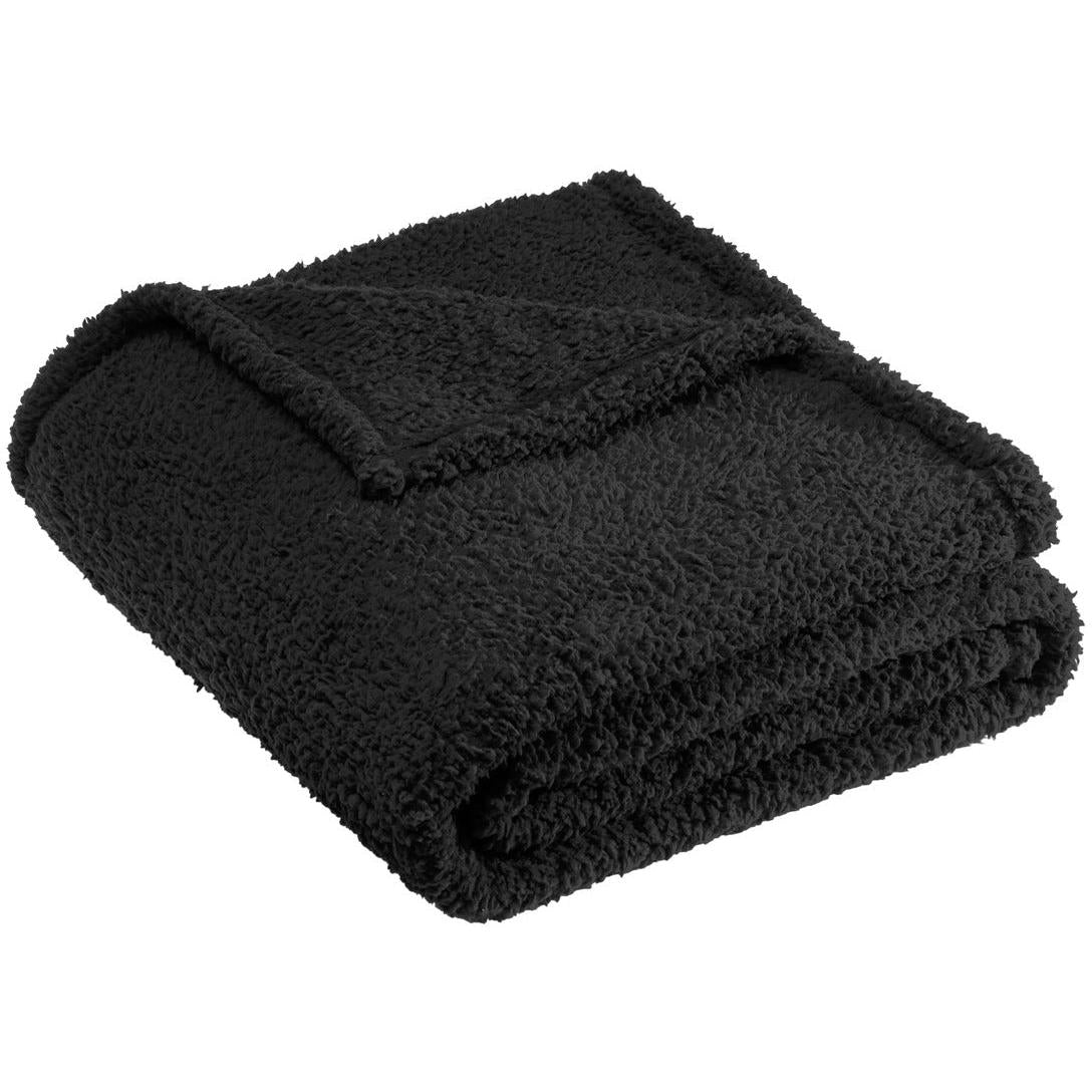 no-logo Port Authority Cozy Blanket-Regular-Port Authority-Black-1 Size-Thread Logic