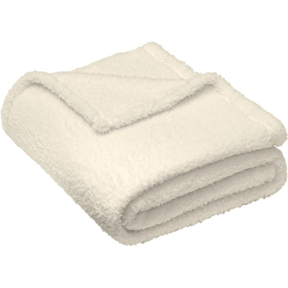 no-logo Port Authority Cozy Blanket-Regular-Port Authority-Marshmallow-1 Size-Thread Logic