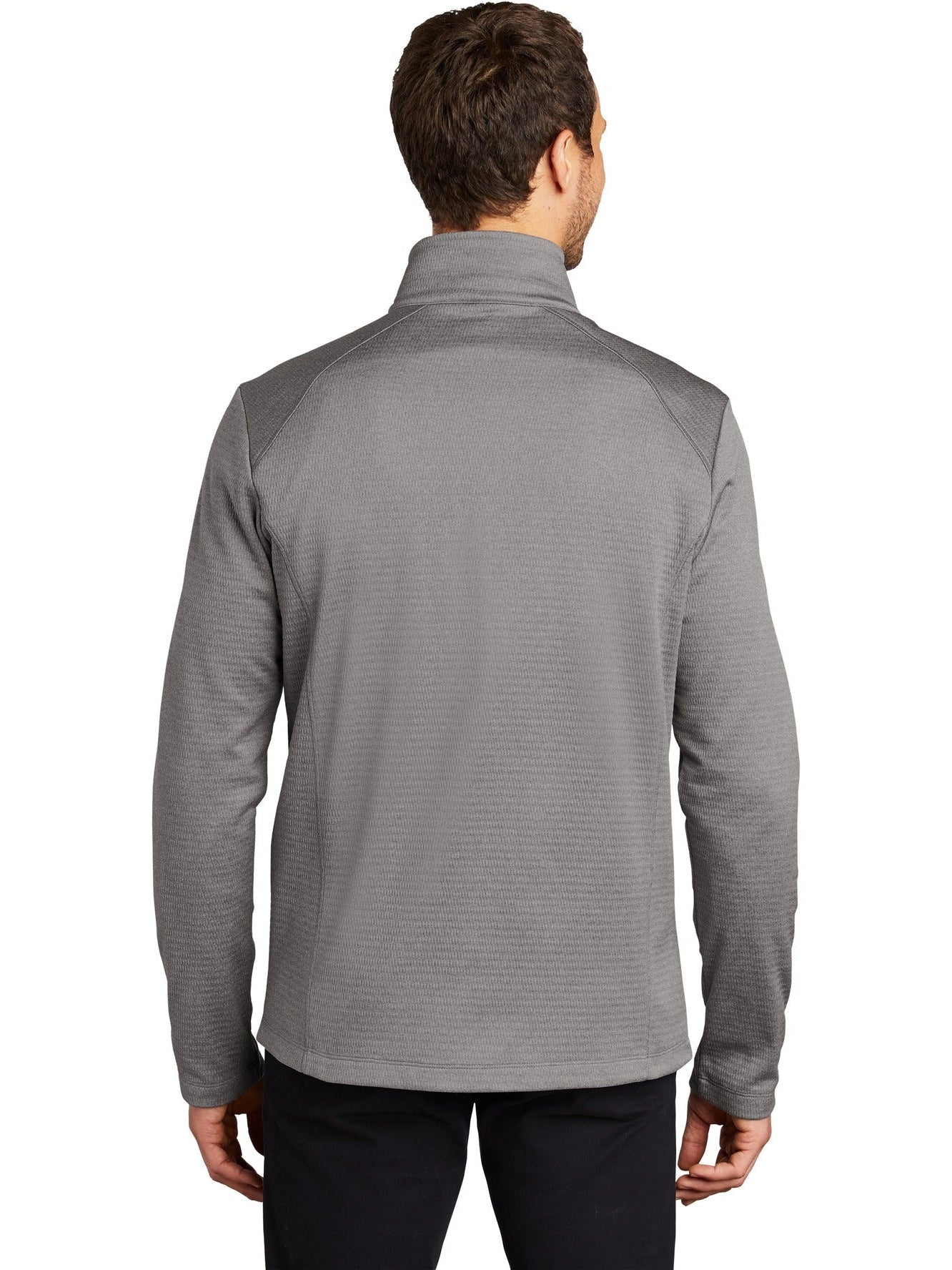 no-logo Port Authority Diamond Heather Fleece 1/4-Zip Pullover-Regular-Port Authority-Thread Logic