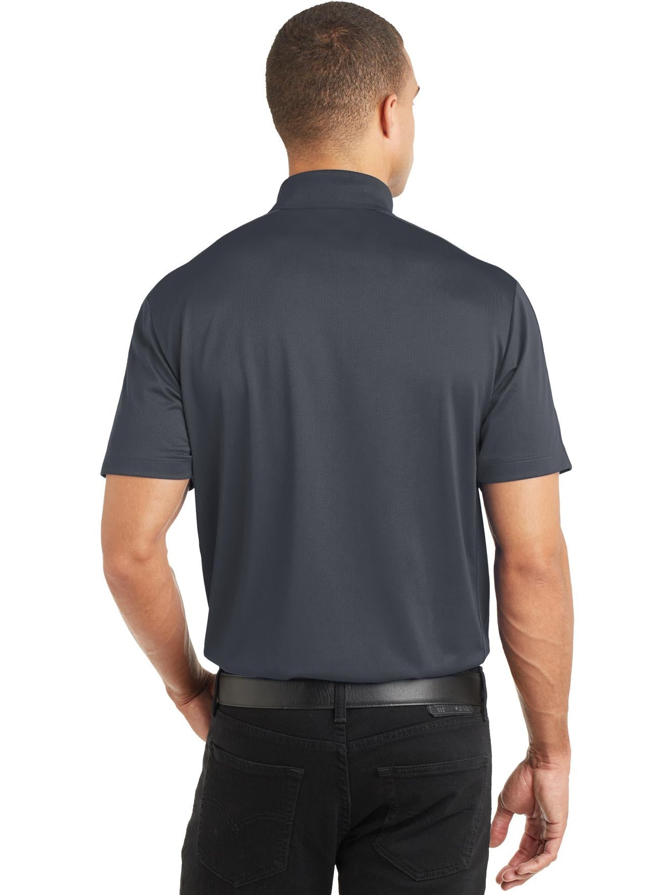 no-logo Port Authority Diamond Jacquard Polo-Regular-Port Authority-Thread Logic