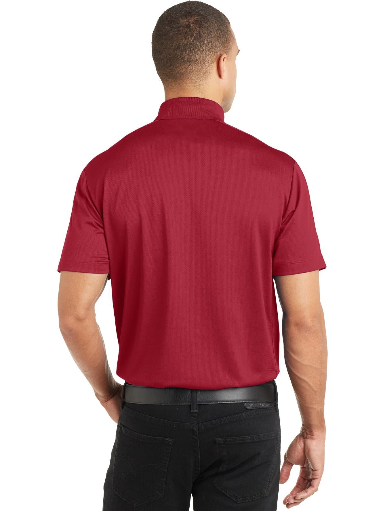 no-logo Port Authority Diamond Jacquard Polo-Regular-Port Authority-Thread Logic