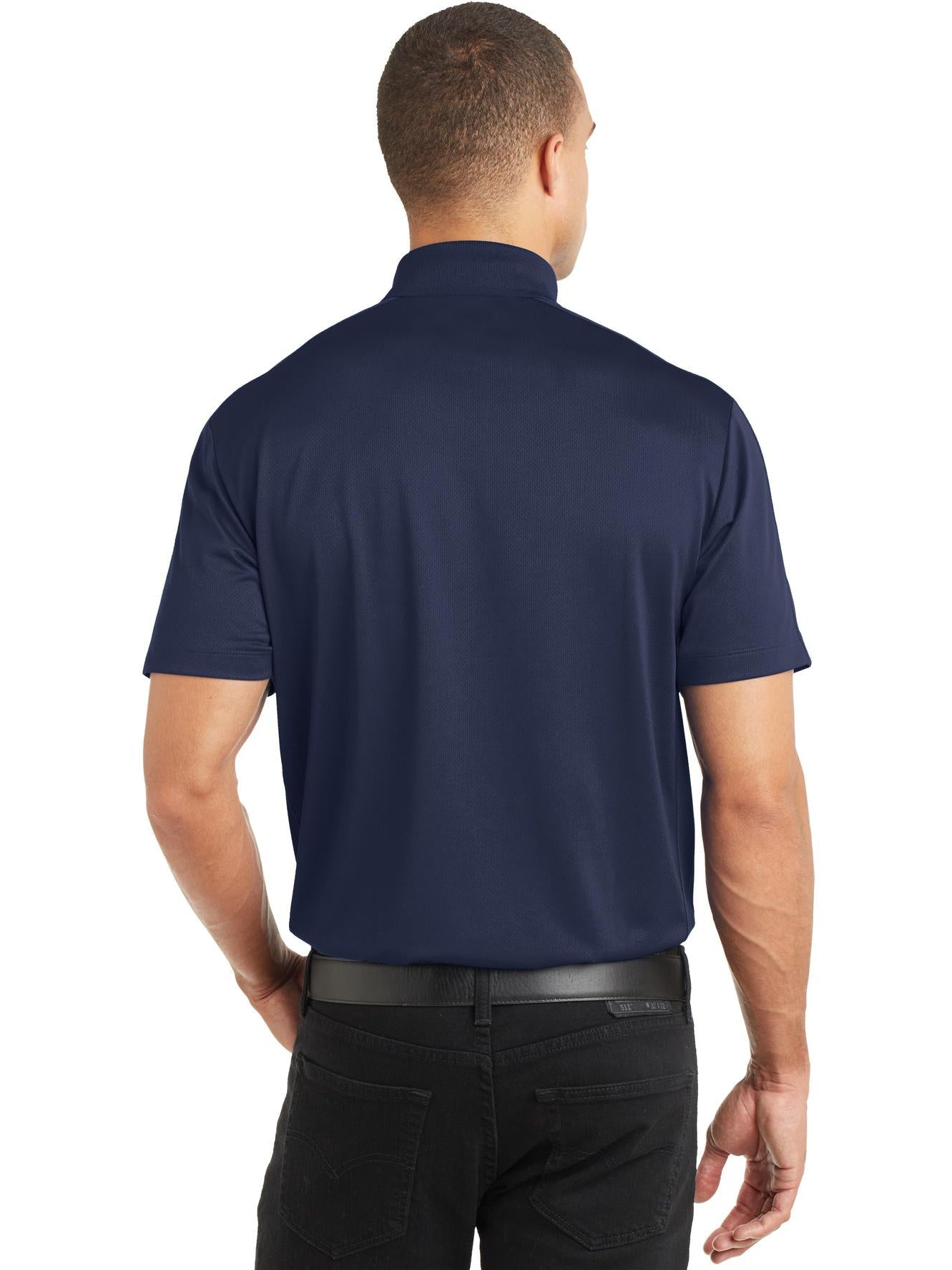 no-logo Port Authority Diamond Jacquard Polo-Regular-Port Authority-Thread Logic