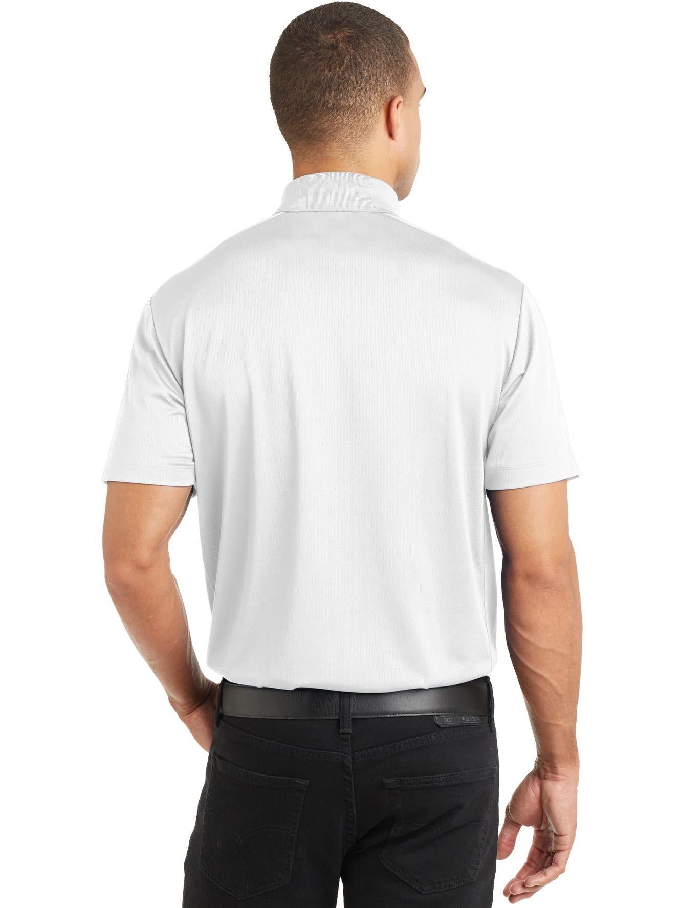 no-logo Port Authority Diamond Jacquard Polo-Regular-Port Authority-Thread Logic