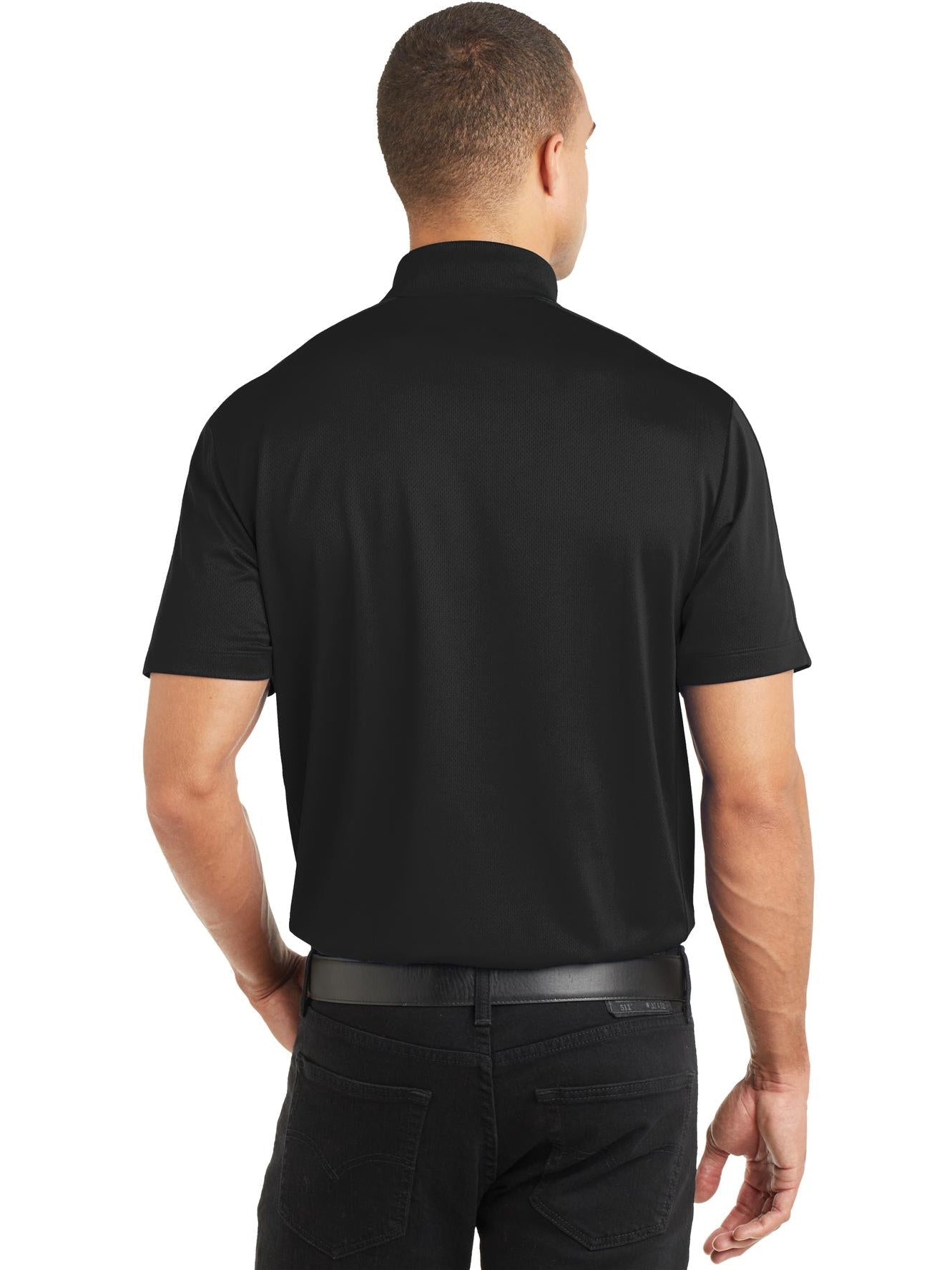 no-logo Port Authority Diamond Jacquard Polo-Regular-Port Authority-Thread Logic