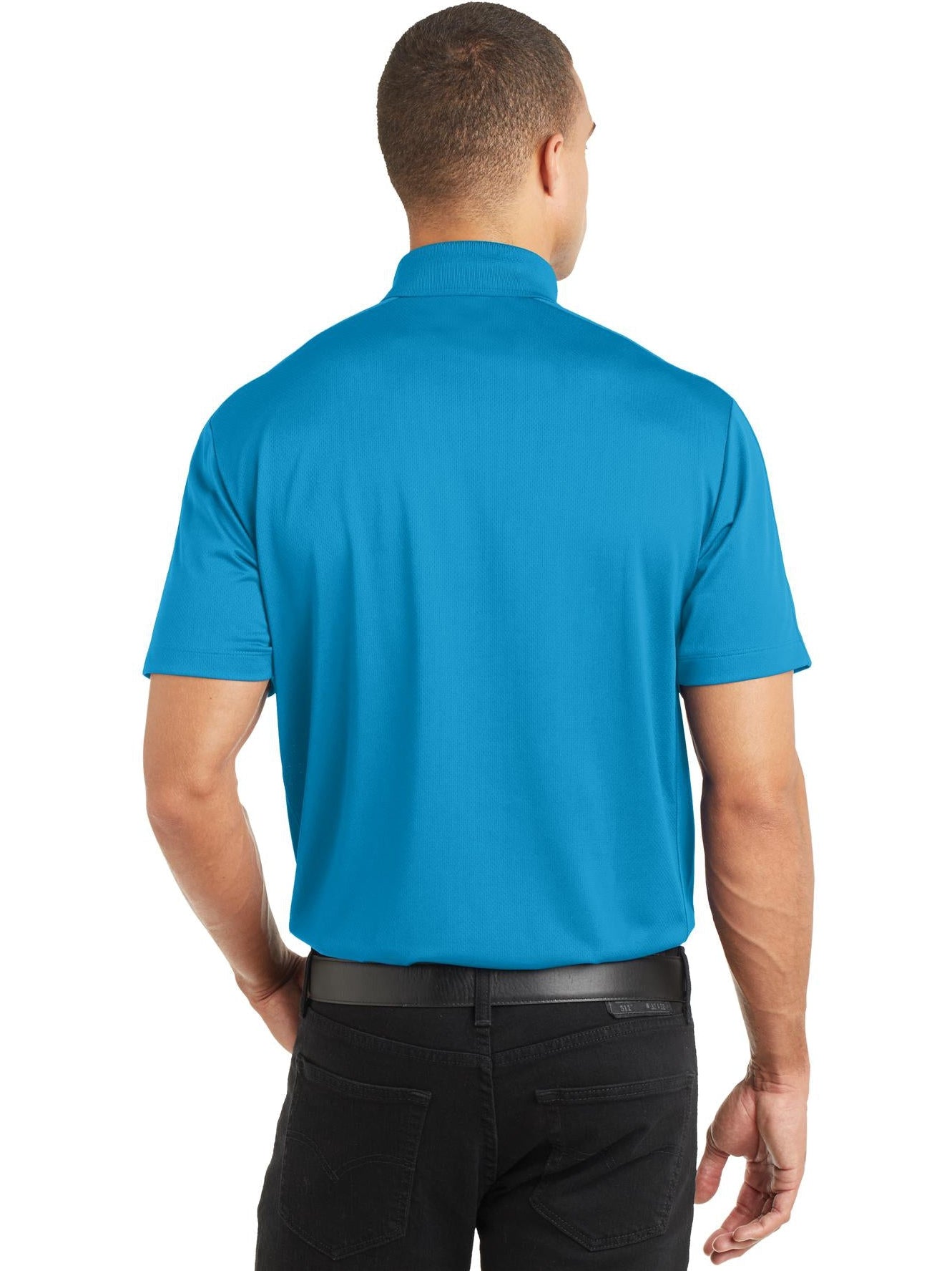 no-logo Port Authority Diamond Jacquard Polo-Regular-Port Authority-Thread Logic
