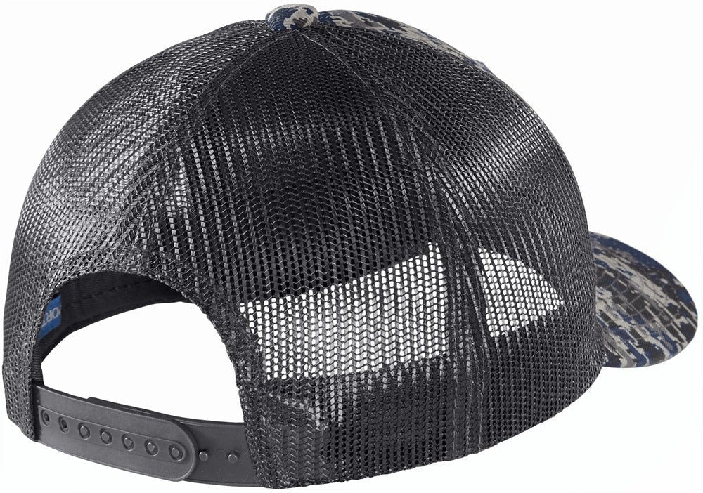 no-logo Port Authority Digi Camo Snapback Trucker Cap-Regular-Port Authority-Thread Logic no-logo