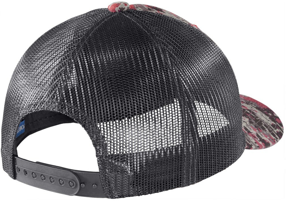 no-logo Port Authority Digi Camo Snapback Trucker Cap-Regular-Port Authority-Thread Logic no-logo