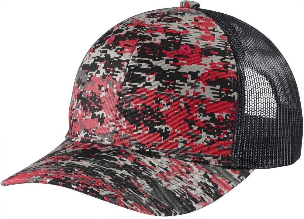 Port Authority Digi Camo Snapback Trucker Cap no-logo