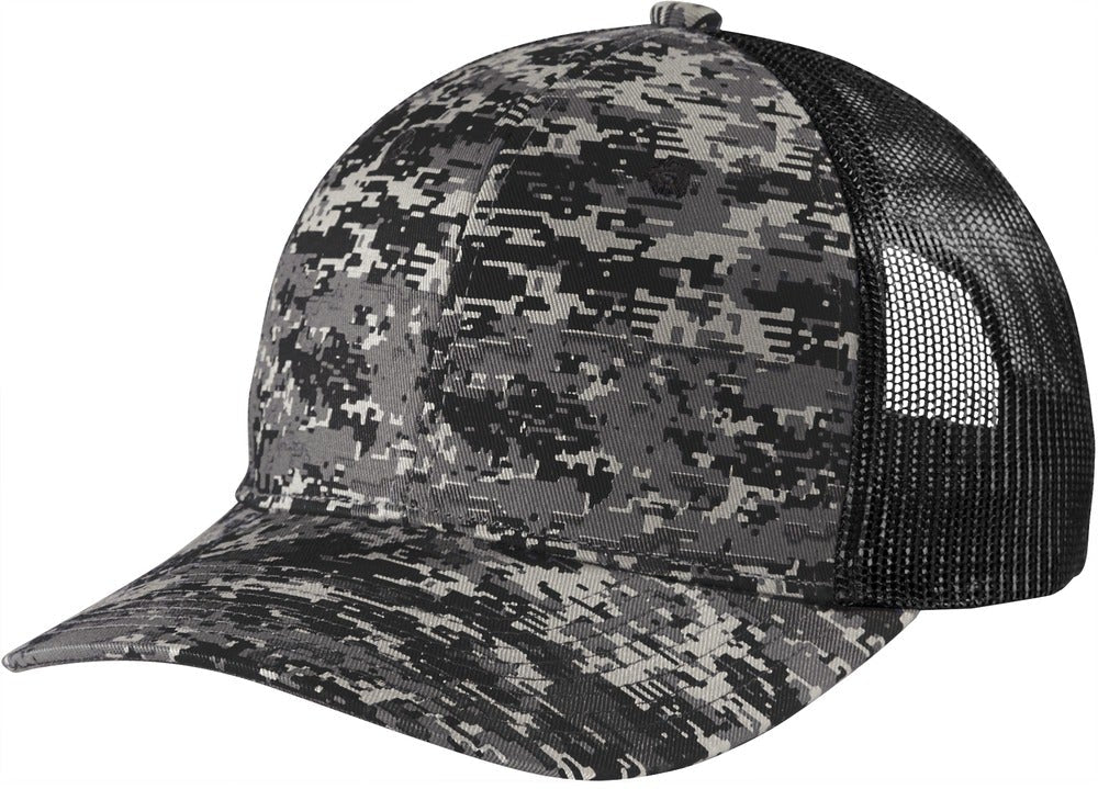 Port Authority Digi Camo Snapback Trucker Cap no-logo