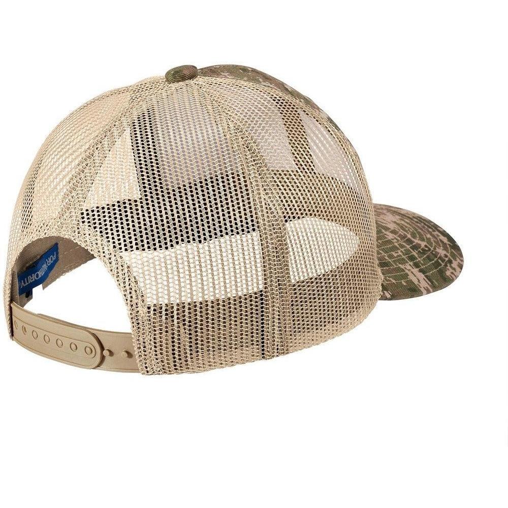 no-logo Port Authority Digi Camo Snapback Trucker Cap-Headwear-Port Authority-Thread Logic