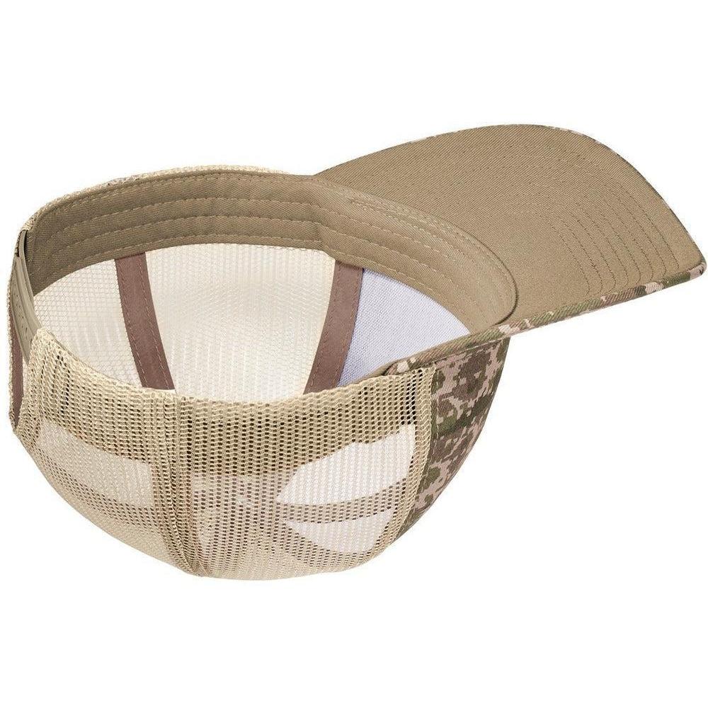 no-logo Port Authority Digi Camo Snapback Trucker Cap-Headwear-Port Authority-Thread Logic