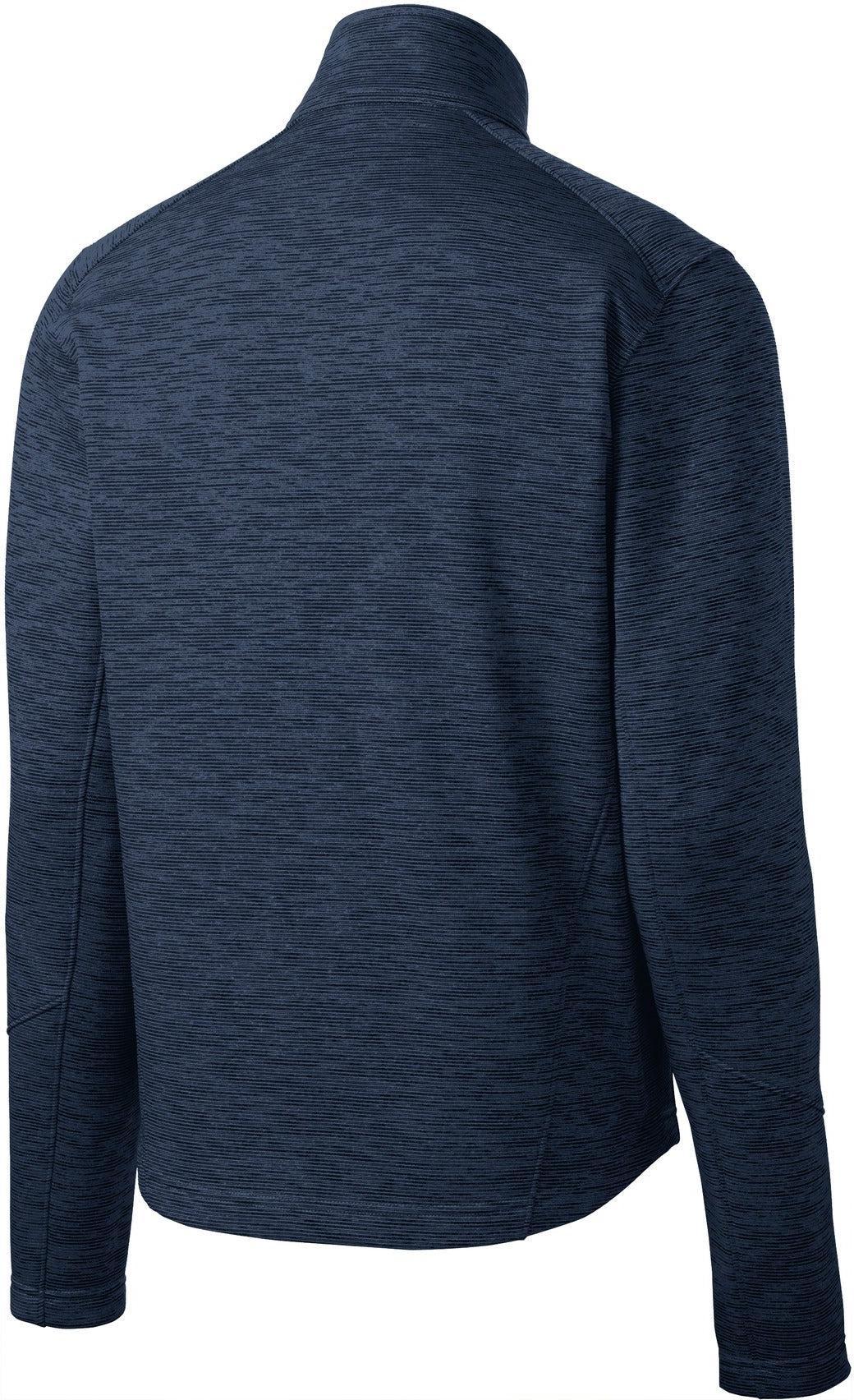 no-logo Port Authority Digi Stripe Fleece Jacket-Regular-Port Authority-Thread Logic