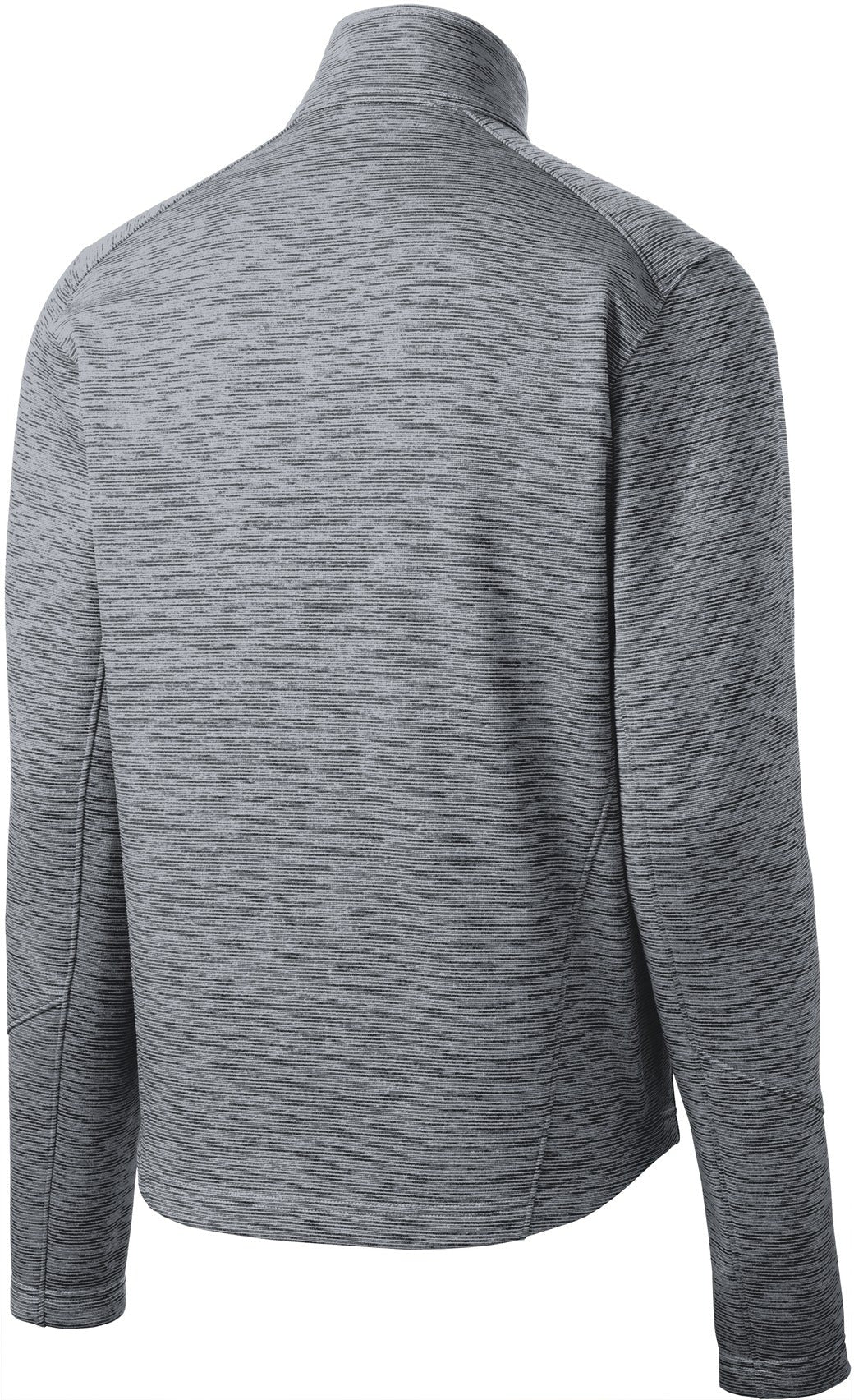 no-logo Port Authority Digi Stripe Fleece Jacket-Regular-Port Authority-Thread Logic