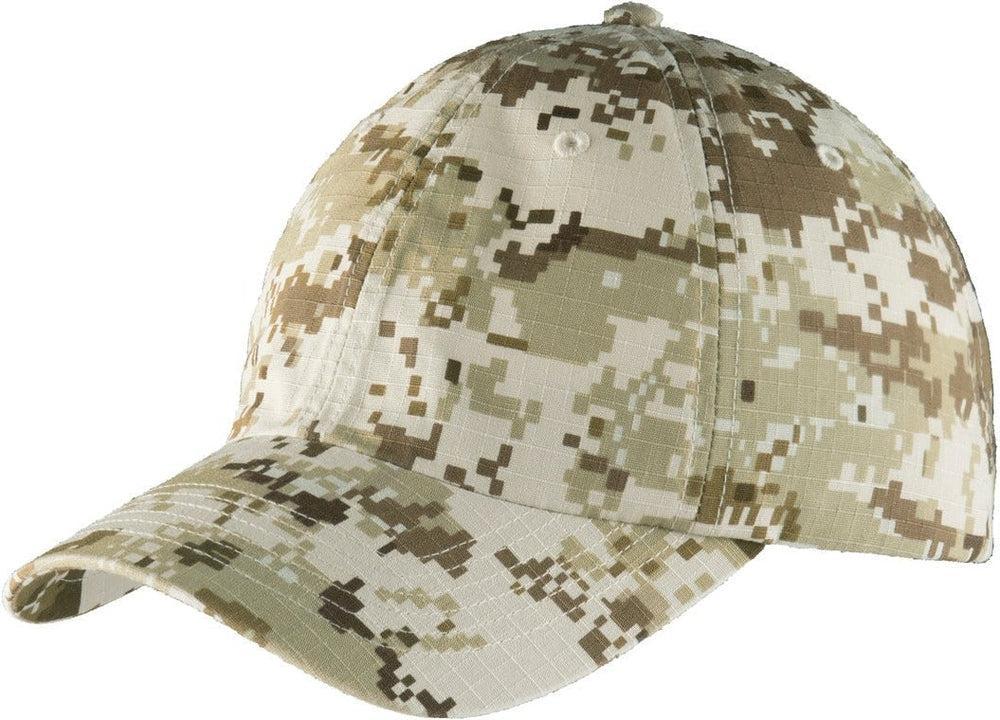 no-logo Port Authority Digital Ripstop Camouflage Cap-Regular-Port Authority-Thread Logic