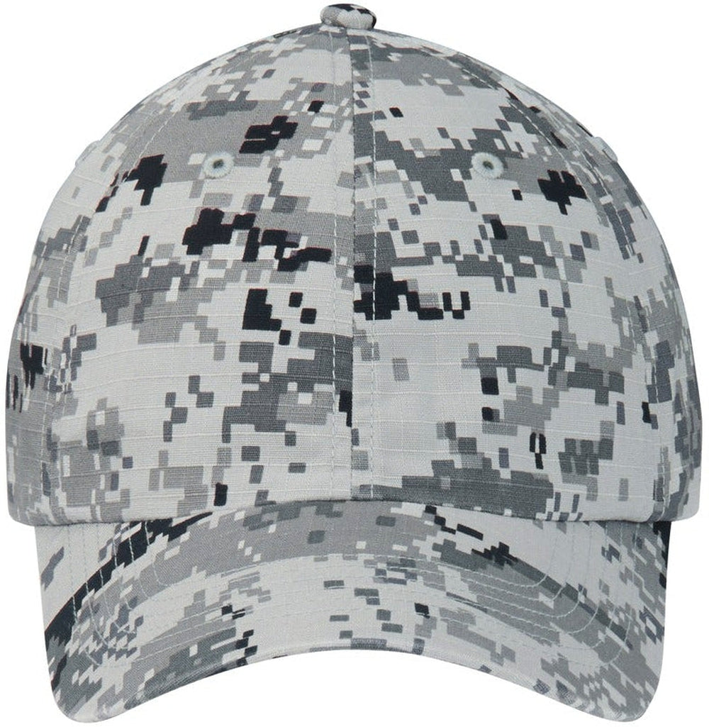 Port Authority Digital Ripstop Camouflage Cap-Regular-Port Authority-Grey Camo-OSFA-Thread Logic