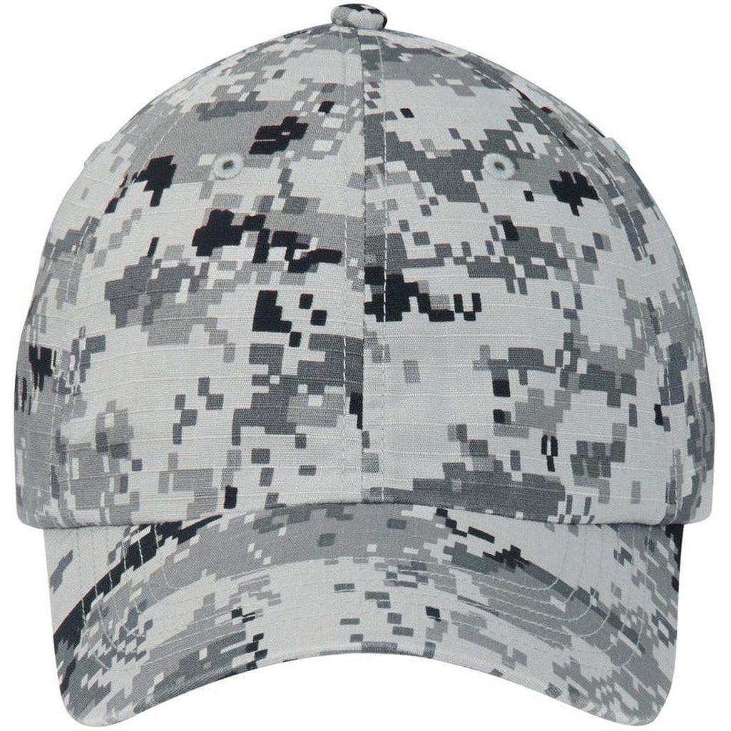 no-logo Port Authority Digital Ripstop Camouflage Cap-Headwear-Port Authority-Grey Camo-OSFA-Thread Logic