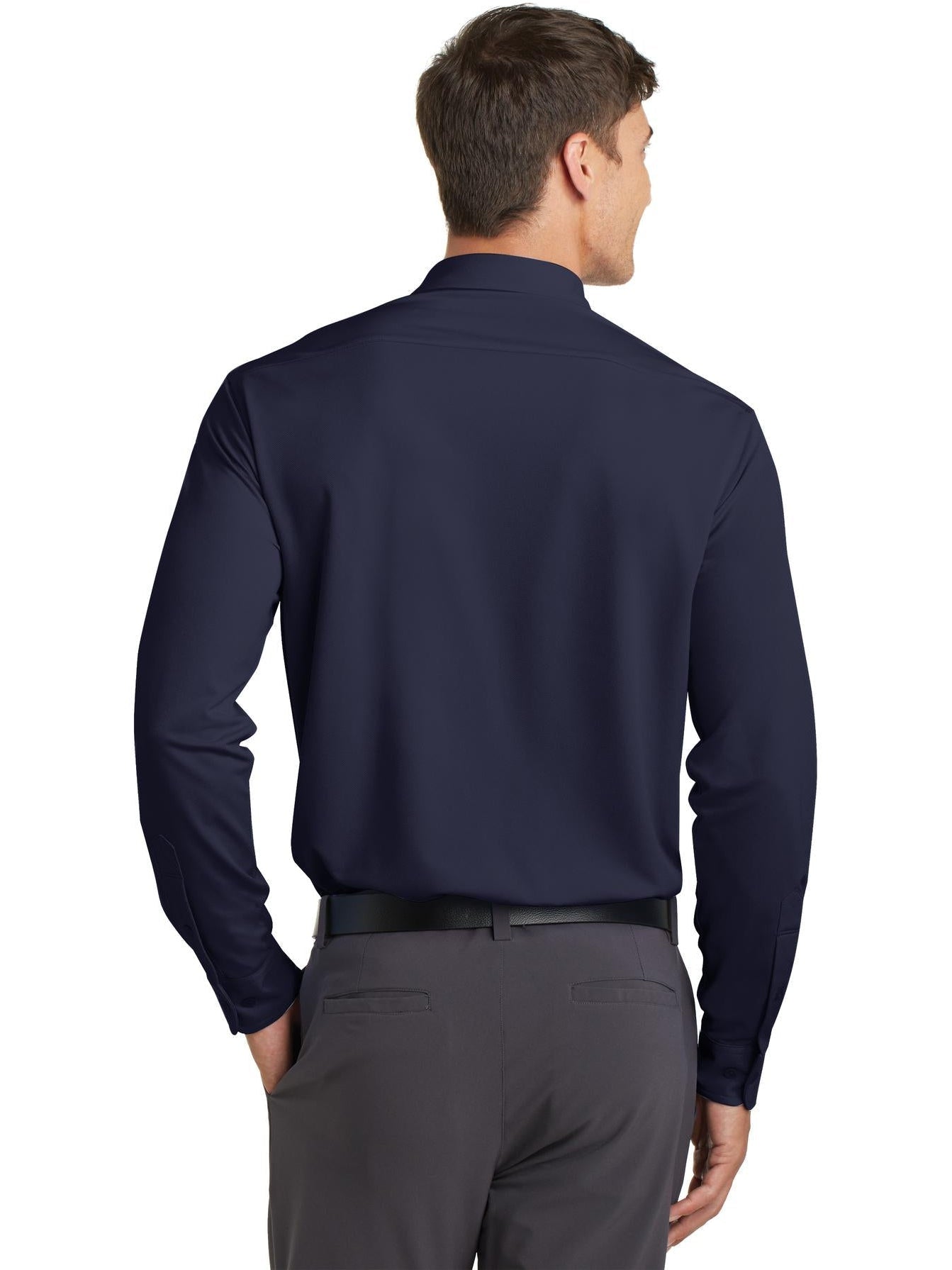 no-logo Port Authority Dimension Knit Dress Shirt-Regular-Port Authority-Thread Logic