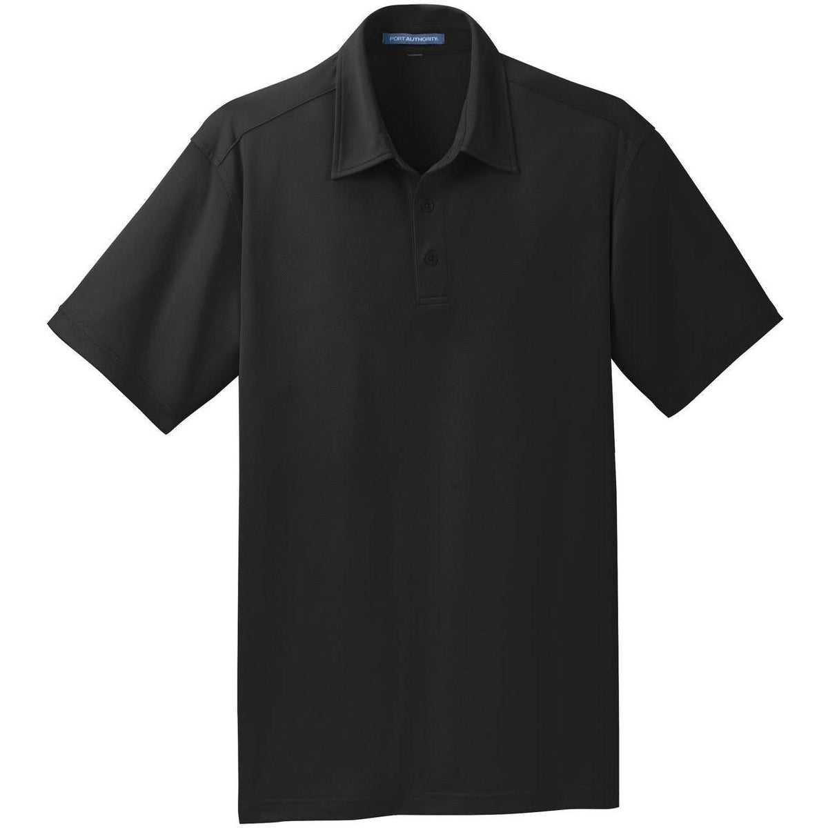 no-logo Port Authority Dimension Polo-Active-Port Authority-Black-S-Thread Logic