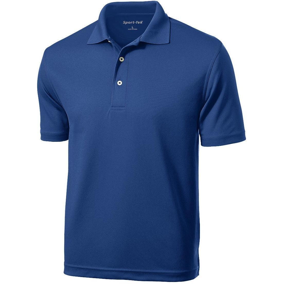 logo-left Sport-Tek Dri-Mesh Polo Shirt-Regular-Sport-Tek-Royal-S-Thread Logic