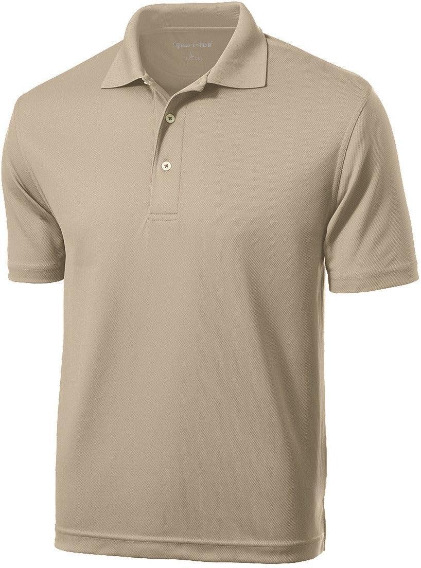 Port Authority Dri-Mesh Polo Shirt-Regular-Port Authority-Sandstone-S-Thread Logic
