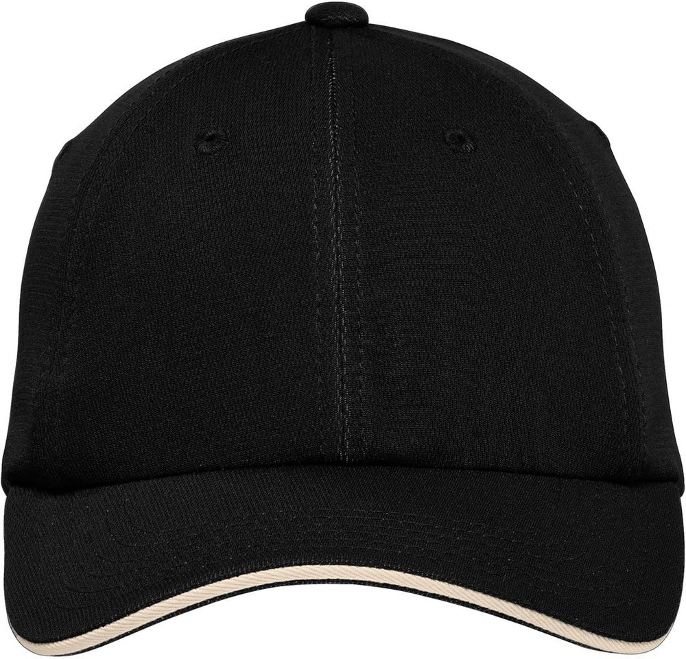 Port Authority Dry Zone Cap-Regular-Port Authority-Black/Stone-OSFA-Thread Logic