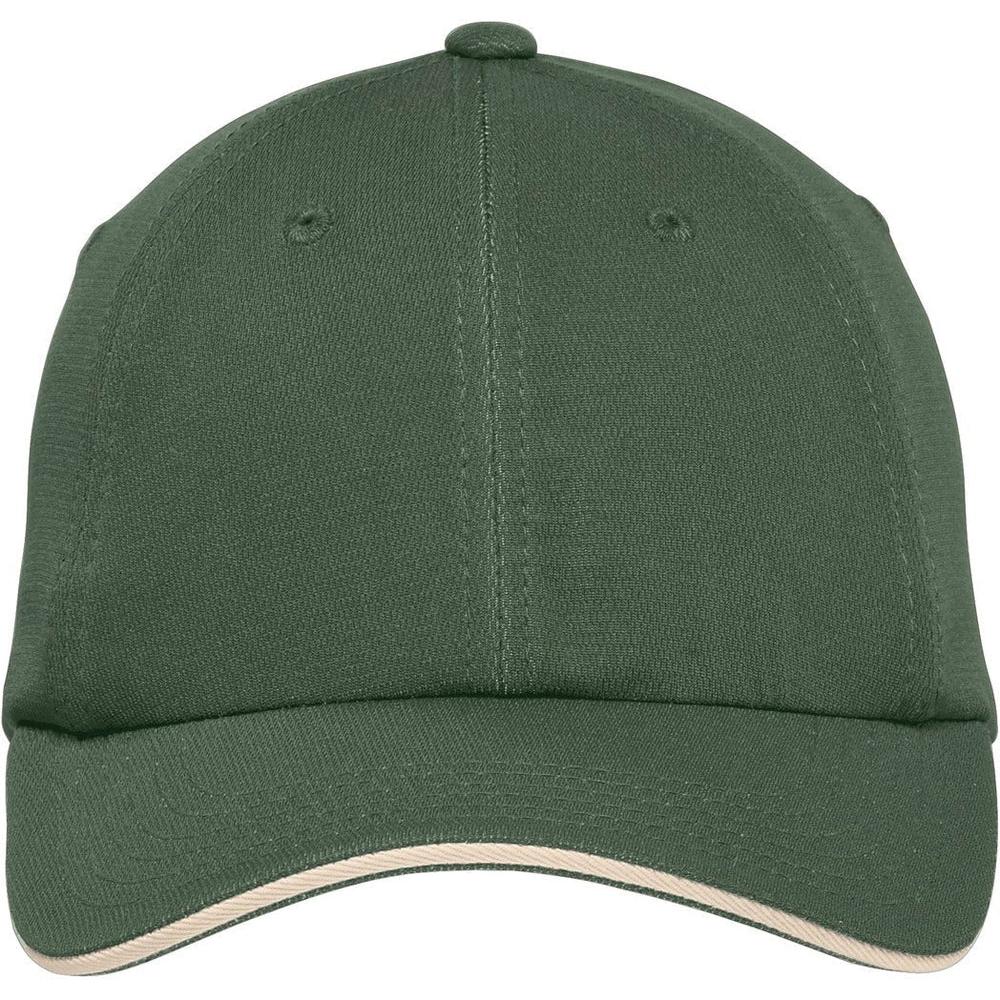 no-logo Port Authority Dry Zone Cap-Regular-Port Authority-Olive/Stone-OSFA-Thread Logic